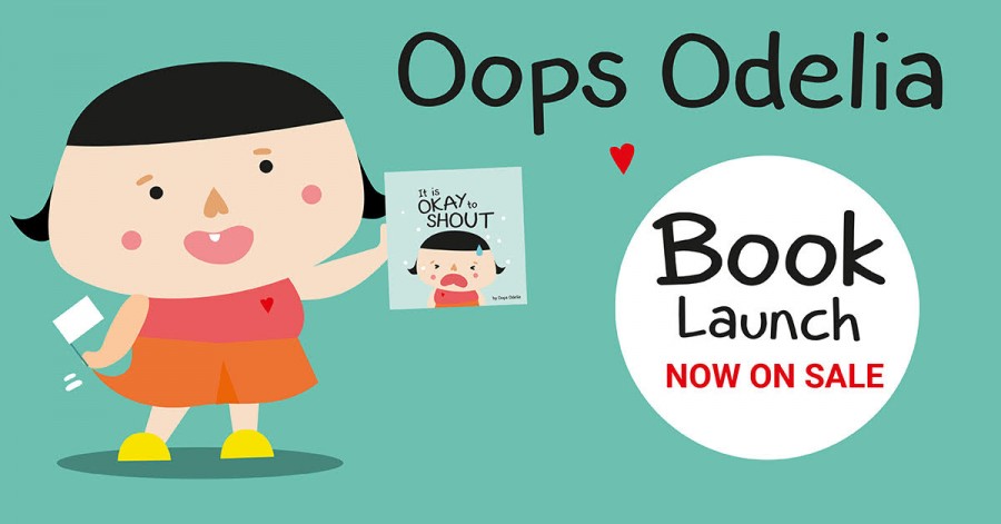 Announcing a brand new book release in the Oops Odelia series ‒ “It's Okay to Shout”