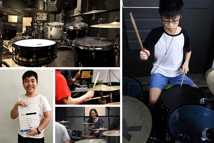 Berakah Music Drum School Collage