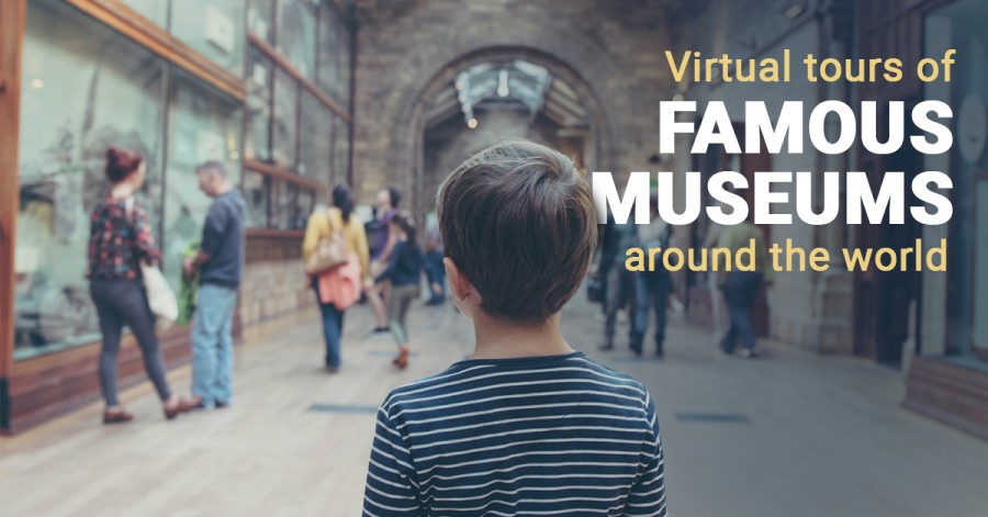 Virtual tours of famous museums around the world