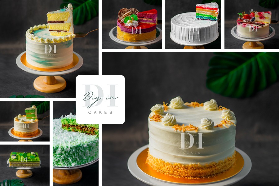 Dig In Cakes top Singapore Bakery