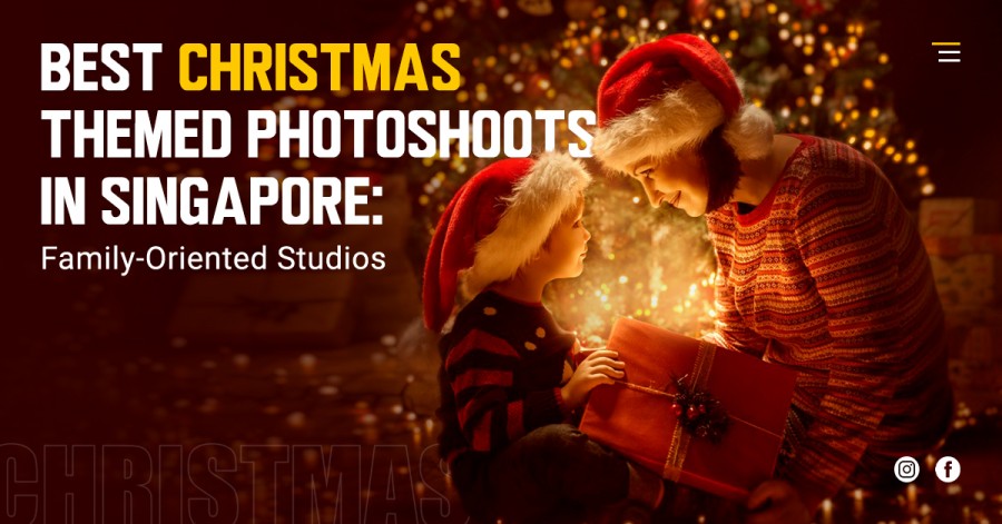 Best Christmas Themed Photoshoots in Singapore: Family-Oriented Studios