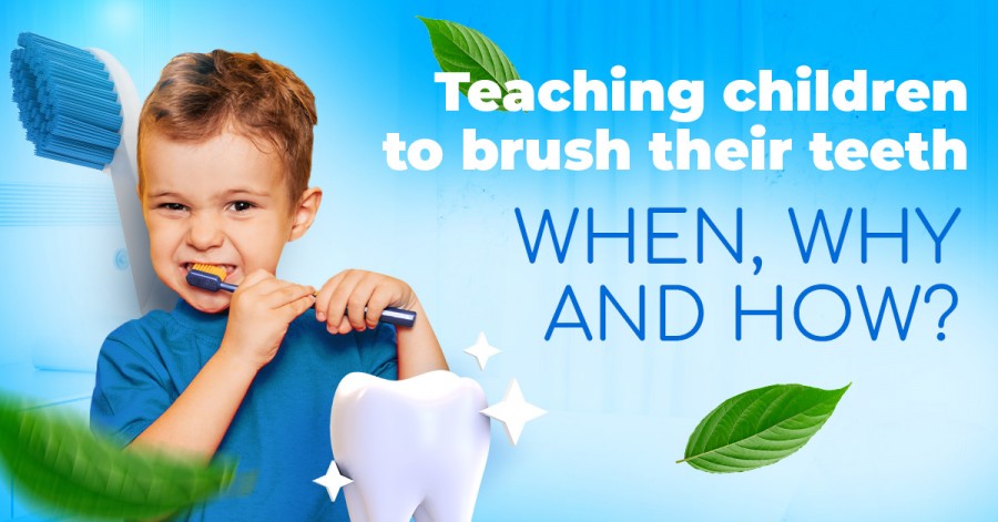 Teaching children to brush their teeth: when, why and how?