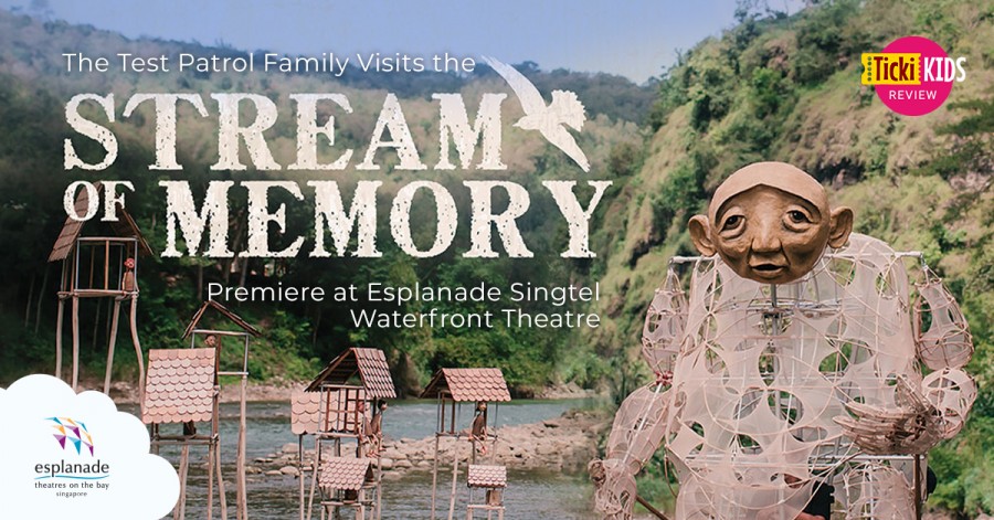 The Test Patrol Family Visits the Stream of Memory Premiere at Esplanade Singtel Waterfront Theatre