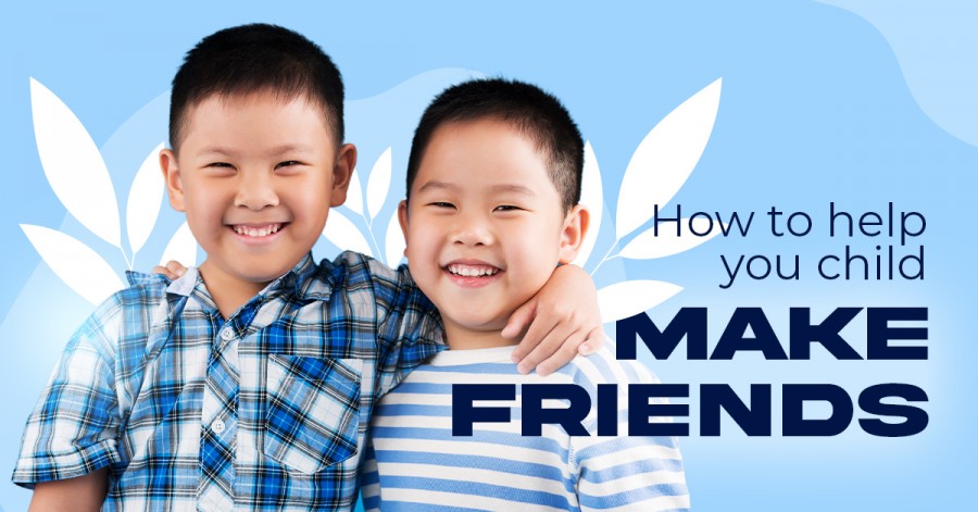 How to help your child make friends