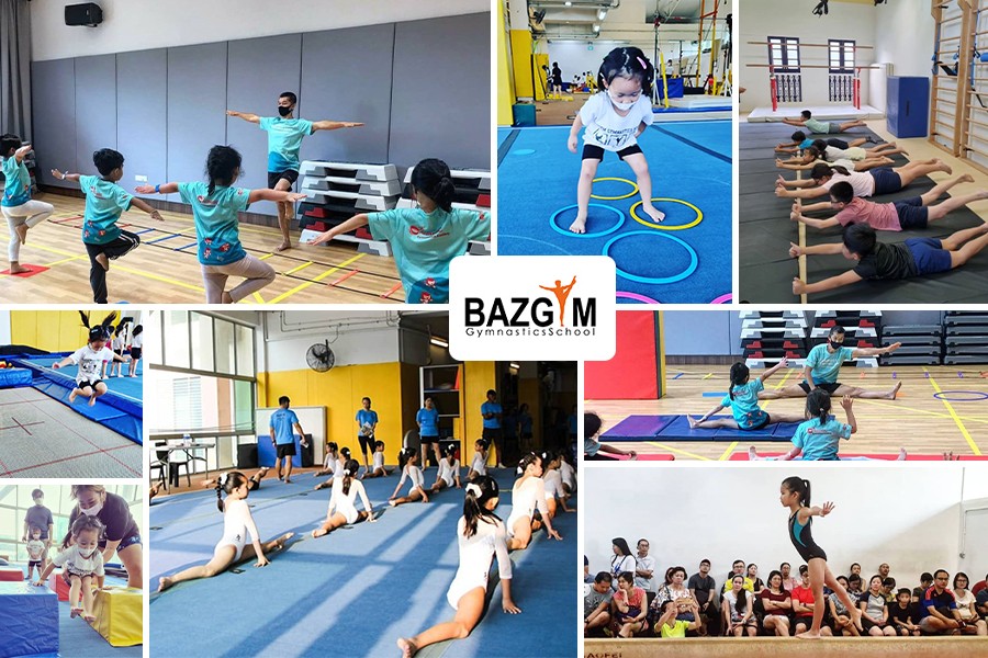BazGym Gymnastics School Collage