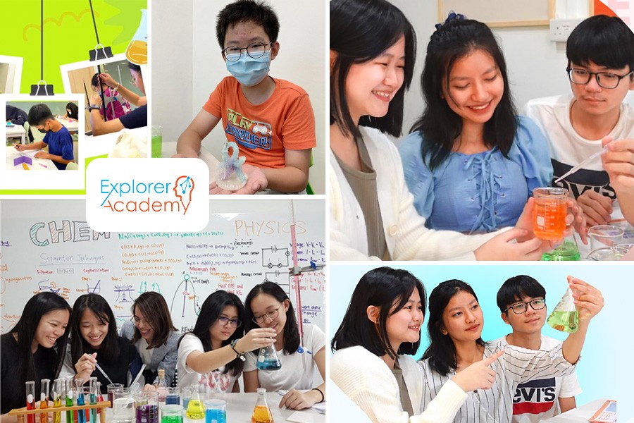 Science tuition Explorer Academy Collage