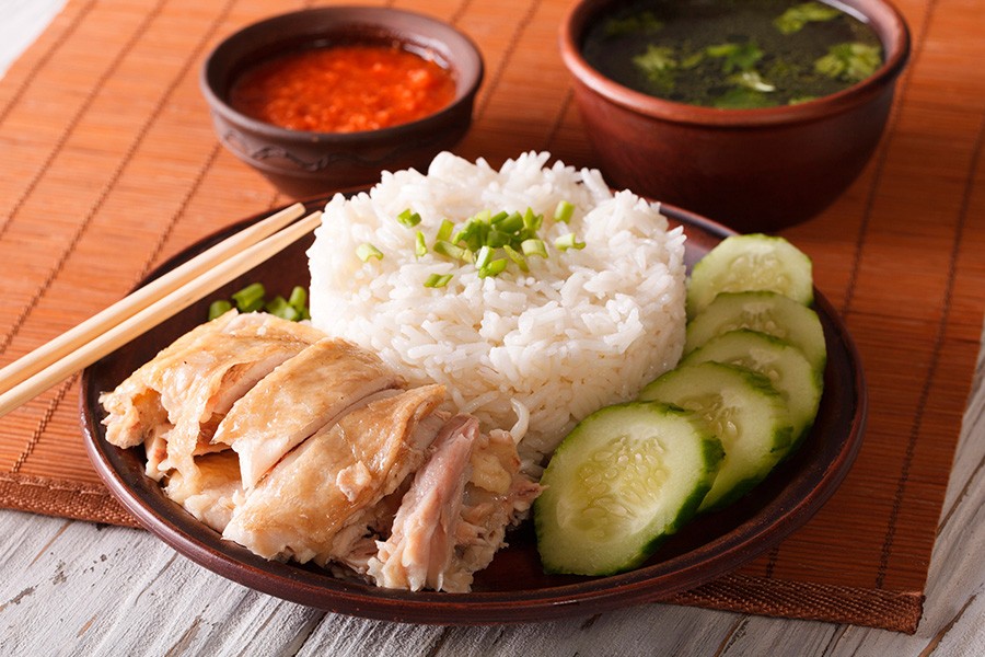 Hainanese Chicken Rice