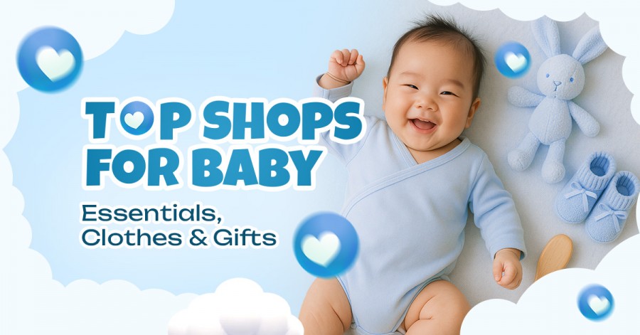 Top Shops for Baby Essentials, Clothes & Gifts Top Shops for Baby Essentials, Clothes & Gifts