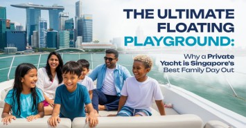 The Ultimate Floating Playground: Why a Private Yacht is Singapore's Best Family Day Out.