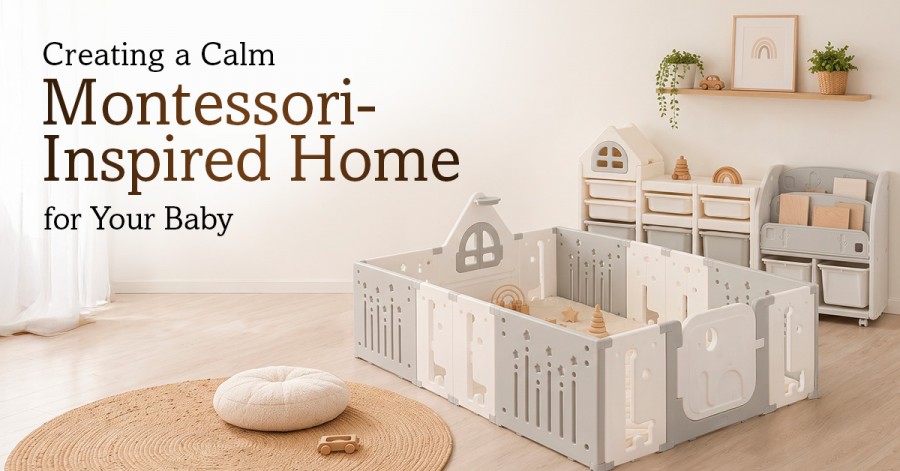 Creating a Calm Montessori-Inspired Home for Your Baby
