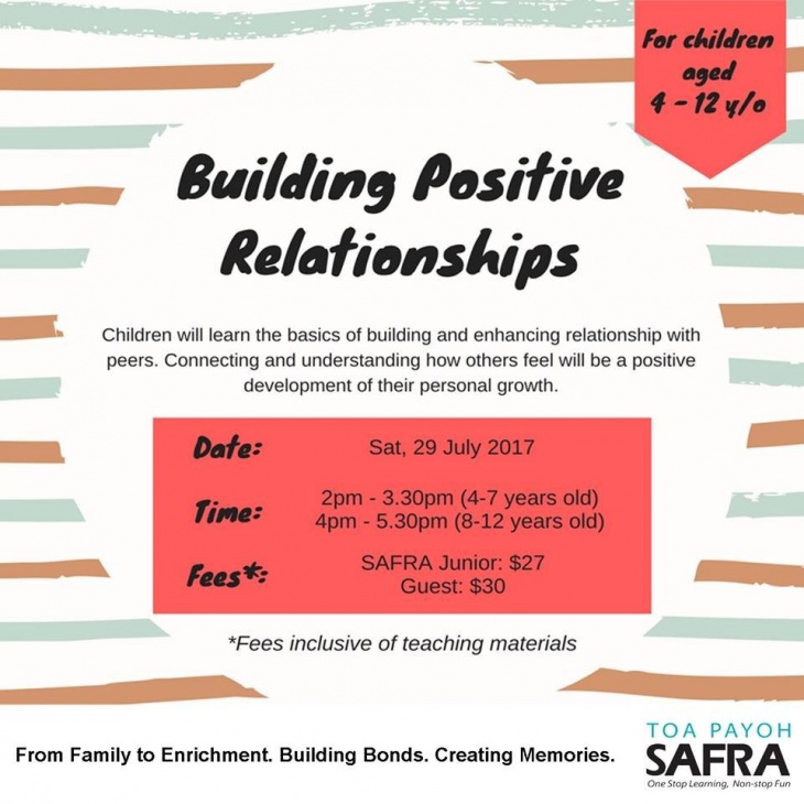 Building Positive Relationships | Tickikids Singapore